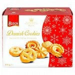 Печенье НГ BISCA Danish Cookies 375 г 1 уп.х 10 шт. *