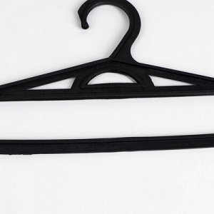 Вешалка-плечики блузочная, размер 46-48, цвет чёрный