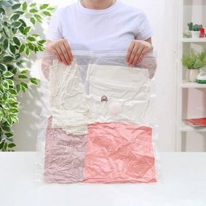 Вакуумный пакет для хранения одежды «Роза», 50?60 см, ароматизированный