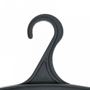 Вешалка-плечики для одежды, размер 52-54, цвет чёрный