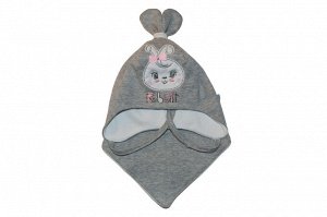 АГ-usets-Gdr-0013-04 Комплект шапка и снуд "Cute Rabbit"