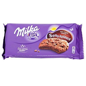 Печенье Милка Sensations soft inside choco 156 г