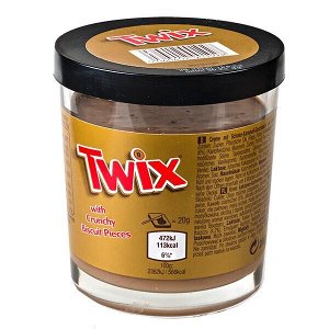 Паста шоколадная TWIX с хрустящими кусочками печенья 200 г