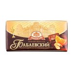Шоколад Бабаевский Темный с Апельсиновыми кусочками и Миндалем 100 г