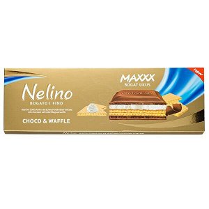 Шоколад Nelino Choco &amp; Waffle 190 г