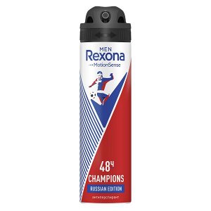 Rexona антиперспирант-спрей мужской Champions, защита от запаха и пота 48 часов 150 мл