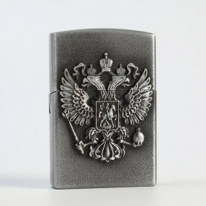 Зажигалка «Россия», кремний, газ, микс