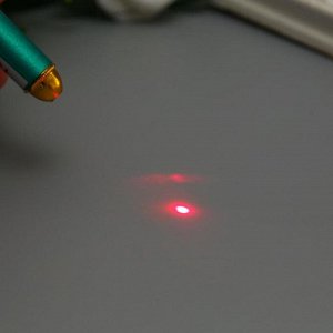 Фонарик лазер с 42 насадками и с кольцом, МИКС