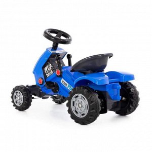 Педальная машина для детей Turbo-2, цвет синий