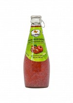 Безалкогольный напиток с семенами базилика (GoodWin Brand Basil Seed Drink with Pomegranate Flavor) со  вкусом граната