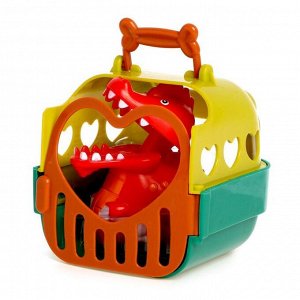 Игрушка заводная «Динозаврик», двигается от нажатия, цвета МИКС