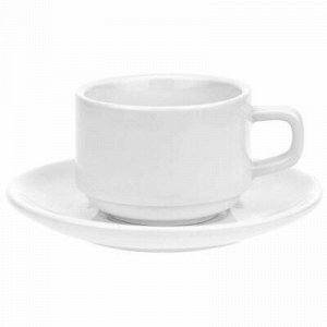"Белье" Чашка кофейная фарфоровая 130мл, д7,3см, h5,2см, с б