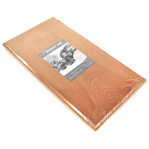 Доска разделочная деревянная 40х22х2,7см, бук массив (Россия