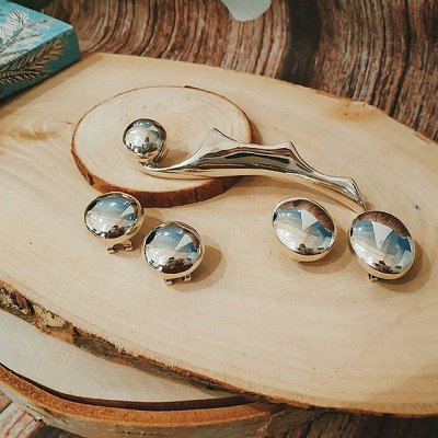 Самая стильная. Украшения из серебра. Забавные статуэтки