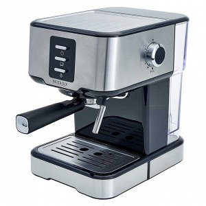 Кофеварка 850 Вт, 1,5 л, 15 бар LUX DE-2001 черная