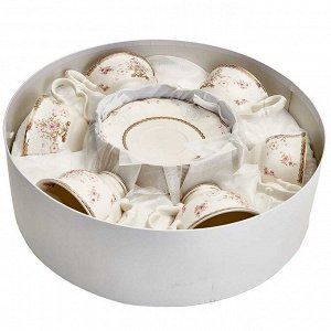 Набор чайный 12 предметов МР067P/6 "Валери" в подарочной коробке
