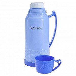 Термос 1,8 л Alpenkok AK-18021S синий