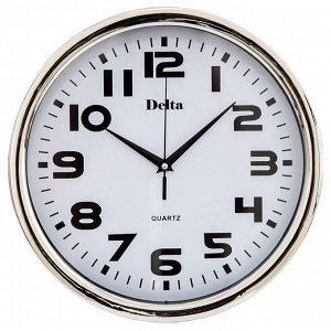 Часы настенные 31 см DT-0086 серебро