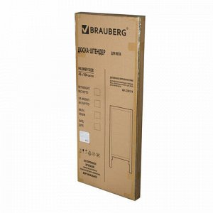 Доска-штендер односторонняя меловая 45х104 см, деревянная окрашенная рама, BRAUBERG, 236154