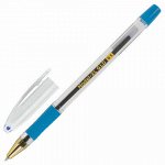 Ручка шариковая масляная с грипом BRAUBERG &quot;Model-XL GLD&quot;, СИНЯЯ, узел 0,5 мм, линия письма 0,25 мм, 143245