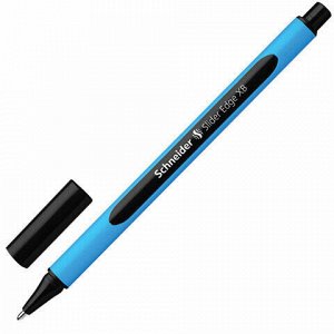 Ручка шариковая SCHNEIDER (Германия) "Slider Edge XB", ЧЕРНАЯ, трехгранная, узел 1,4 мм, линия письма 0,7 мм, 152201