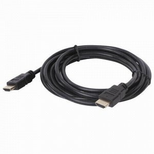 Кабель HDMI AM-AM, 3 м, SONNEN Premium, медь, для передачи аудио-видео, экранированный, 513131