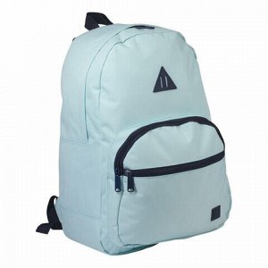 Рюкзак BRAUBERG молодежный, с отделением для ноутбука, "Урбан", голубой меланж, 42х30х15 см, 227087