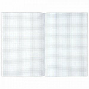 Книга учета 96 л., клетка, обложка из мелованного картона, блок офсет, А4 (200х290 мм), STAFF, 130187