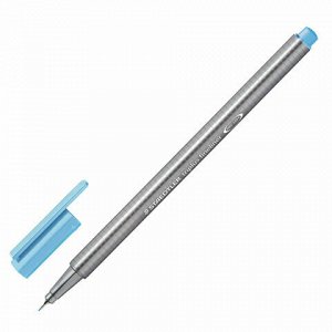 Ручка капиллярная (линер) STAEDTLER &quot;Triplus Fineliner&quot;, МОРСКАЯ ВОЛНА, трехгранная, линия письма 0,3 мм, 334-34
