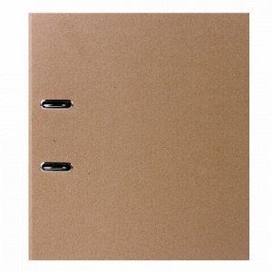 Папка-регистратор STAFF "Basic" картонная, без покрытия и уголка, 55 мм, 225942