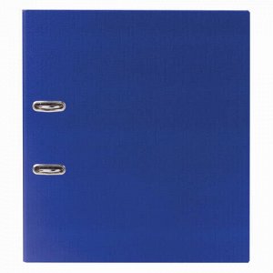 Папка-регистратор STAFF "Manager" с покрытием из ПВХ, 50 мм, без уголка, синяя, 225977