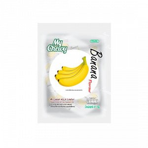 Молочные конфеты - банановые (Chewy Milk Candy Banana Flavour)