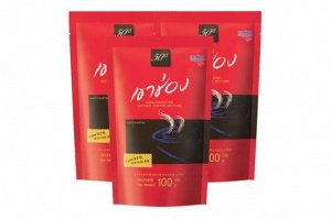 Кофе растворимый    "Khao Shong Coffee Agglomerated Instant Coffee Mixture Formula 2 (92% Coffee, 8% Caramel)"