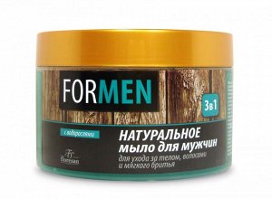 ФЛОРЕСАН ФМ-40 Мыло FOR MEN 3в1 для ухода за телом, волосами и мягкого бритья (с водорослями) 450мл