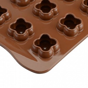 Форма для приготовления конфет Choco Game 11 х 24 см силиконовая