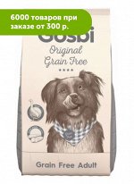 GOSBI ORIGINAL GRAIN FREE ADULT сухой корм для собак всех пород КУРИЦА И ГУСЬ 3кг АКЦИЯ!