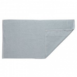 Полотенце для рук фактурное голубого цвета из коллекции Essential, 50х90 см