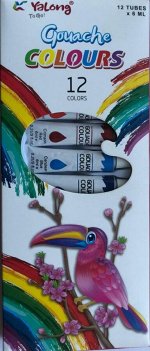 21013-12 Гуашь в тюбиках 12*6мл
