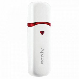 Флеш-диск 8 GB, APACER AH333, USB 2.0, белый, AP8GAH333W-1