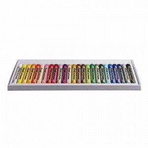 Пастель масляная художественная PENTEL "Oil Pastels", 25 цветов, круглое сечение, картонная упаковка, PHN4-25