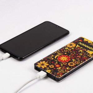 Аккумулятор внешний SONNEN POWERBANK V3802SR, 8000 mAh, 2 USB, литий-полимерный, 262915