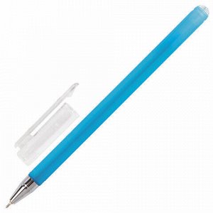 Ручка шариковая масляная BRAUBERG "FRUITY ST", СИНЯЯ, корпус soft touch, узел 0,7 мм, линия письма 0,35 мм, 142654