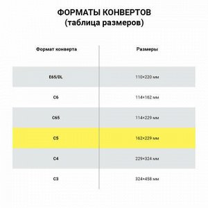 КУРТ Конверты С5 (162х229 мм), отрывная лента, 80 г/м2, КОМПЛЕКТ 100 шт., внутренняя запечатка, С50.10.100С