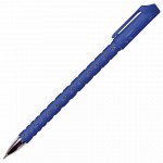 Ручка шариковая масляная BRAUBERG &quot;Orient&quot;, СИНЯЯ, корпус синий, узел 0,7 мм, линия письма 0,35 мм, 142999