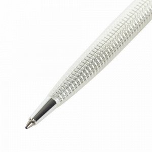 Ручка подарочная шариковая GALANT &quot;Royal Platinum&quot;, корпус серебристый, хромированные детали, пишущий узел 0,7 мм, синяя, 140962