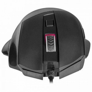 Мышь проводная игровая REDRAGON Phaser, USB, 5 кнопок+1 колесо-кнопка, оптическая, черная, 75169