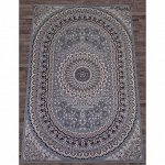 Прямоугольный ковёр Sierra d504, 80x150 см, цвет blue-brown