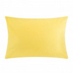 Наволочка «Этель» 50х70 см, цвет жёлтый, поплин, 125 г/м2
