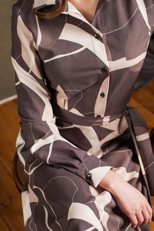 Платье Материал: GALLI Плотная неэластичная ткань. Идеальна для холодного времени года. Состав: 65% хлопок, 35% полиэстер. Цвет изделия может отличаться на полтона от фотографии,  размеры 42-56. Длина