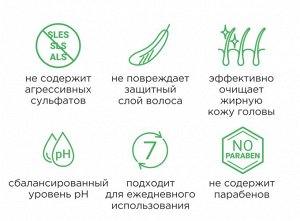 WELLNESS Минеральный шампунь для тонких, жирных волос